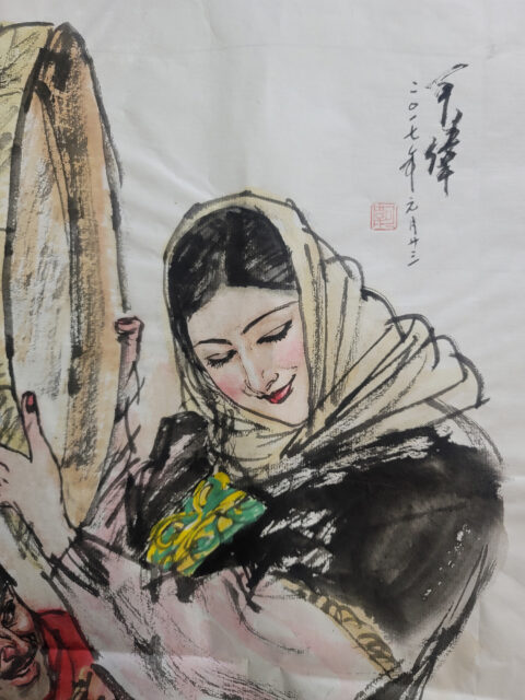 《维吾尔之韵》西域墨韵 歌舞传神