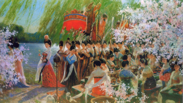 《三月》花间丽影·盛唐春宴