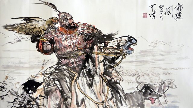 《祁连风》一人一骑 · 横展天地